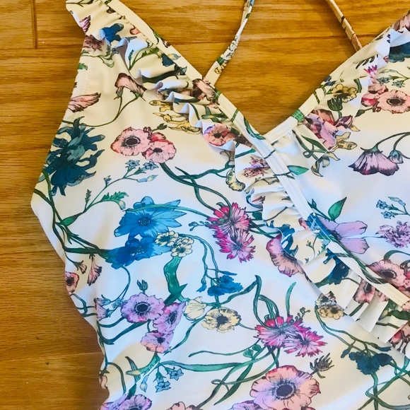 NWT JUICY COUTURE BLACK LABEL ONE PIECE SIZE M - Picture 2 of 8